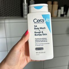 CeraVe Rough & Bumpy Skin Body Wash – Smoothing & Hydrating for Soft Skin