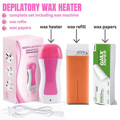 Depilatory Wax heater complete kit