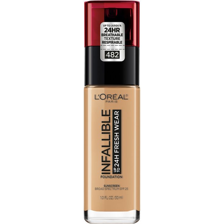 L'Oréal Paris Infallible Liquid Foundation – 24H Fresh Wear, Long-Lasting & Lightweight