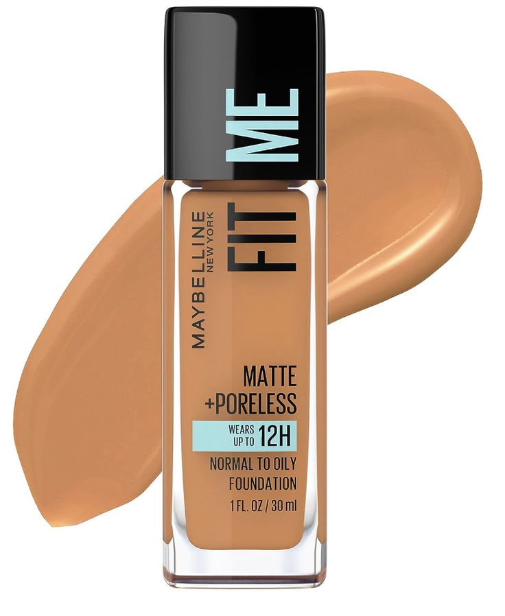 Maybelline Fit Me Foundation – Natural Finish & Buildable Coverage