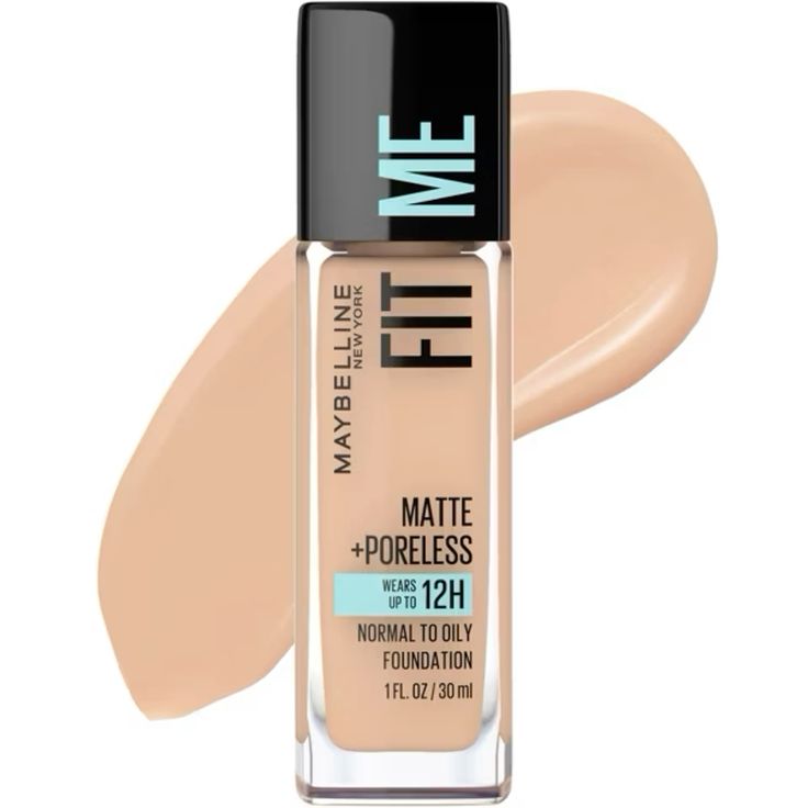 Maybelline Fit Me Foundation – Natural Finish & Buildable Coverage