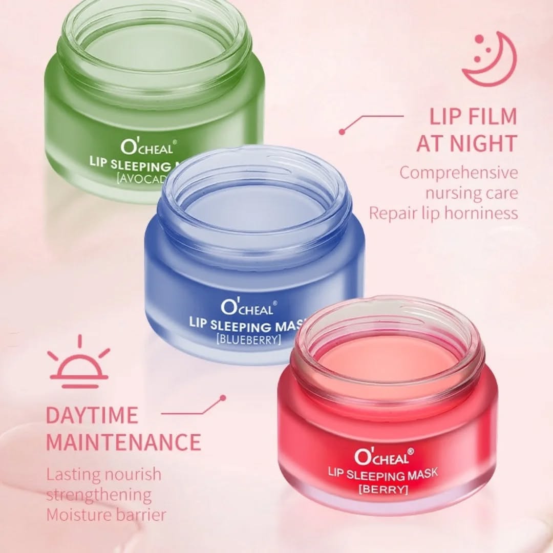 O'Cheal Lip Sleeping Mask – Deep Hydration & Overnight Repair