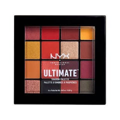 NYX Ultimate Shadow Palette – Warm Neutrals, 16 Pigmented Shades