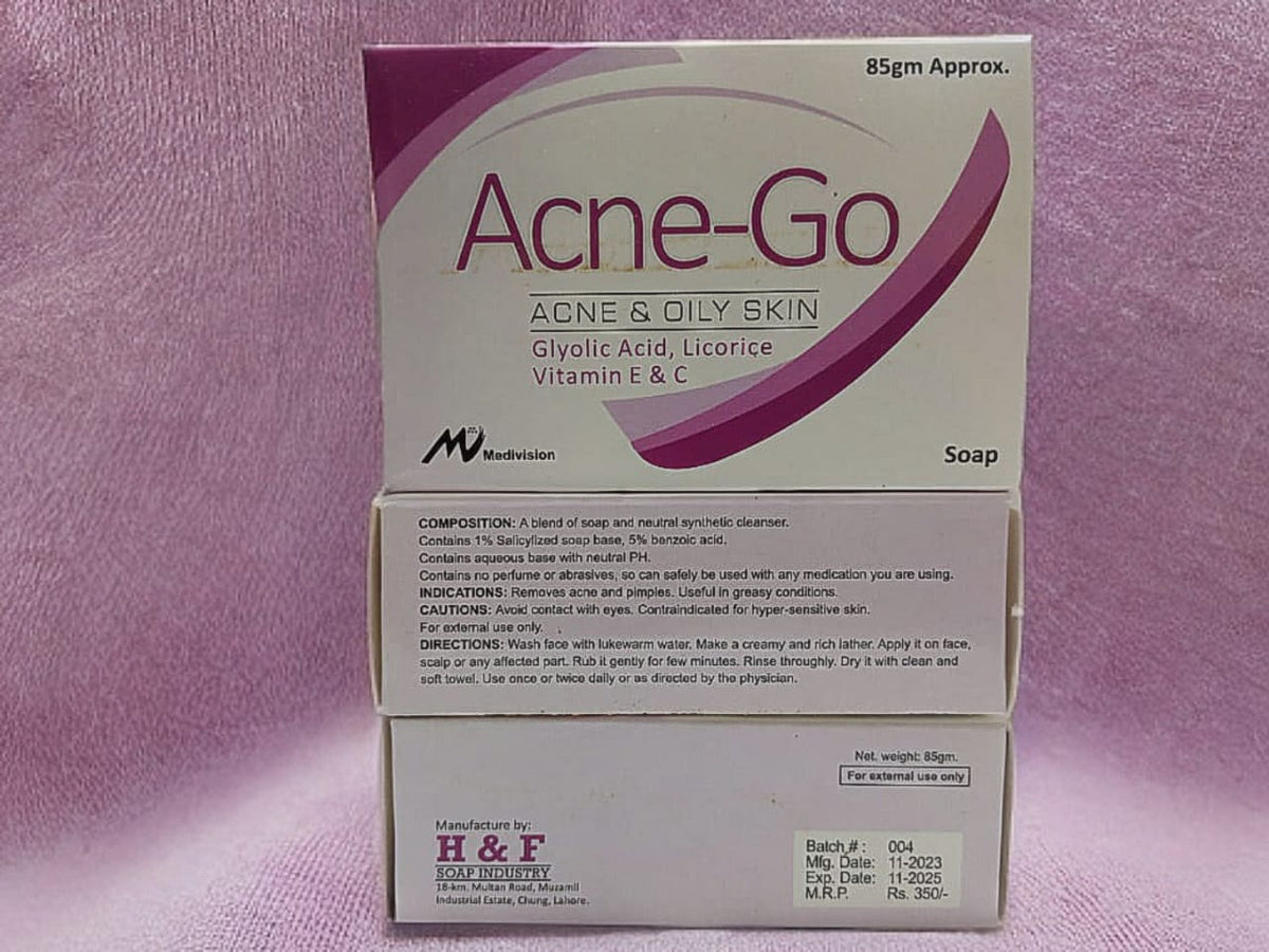 Acne-Go Soap – Expert Care for Acne & Oily Skin