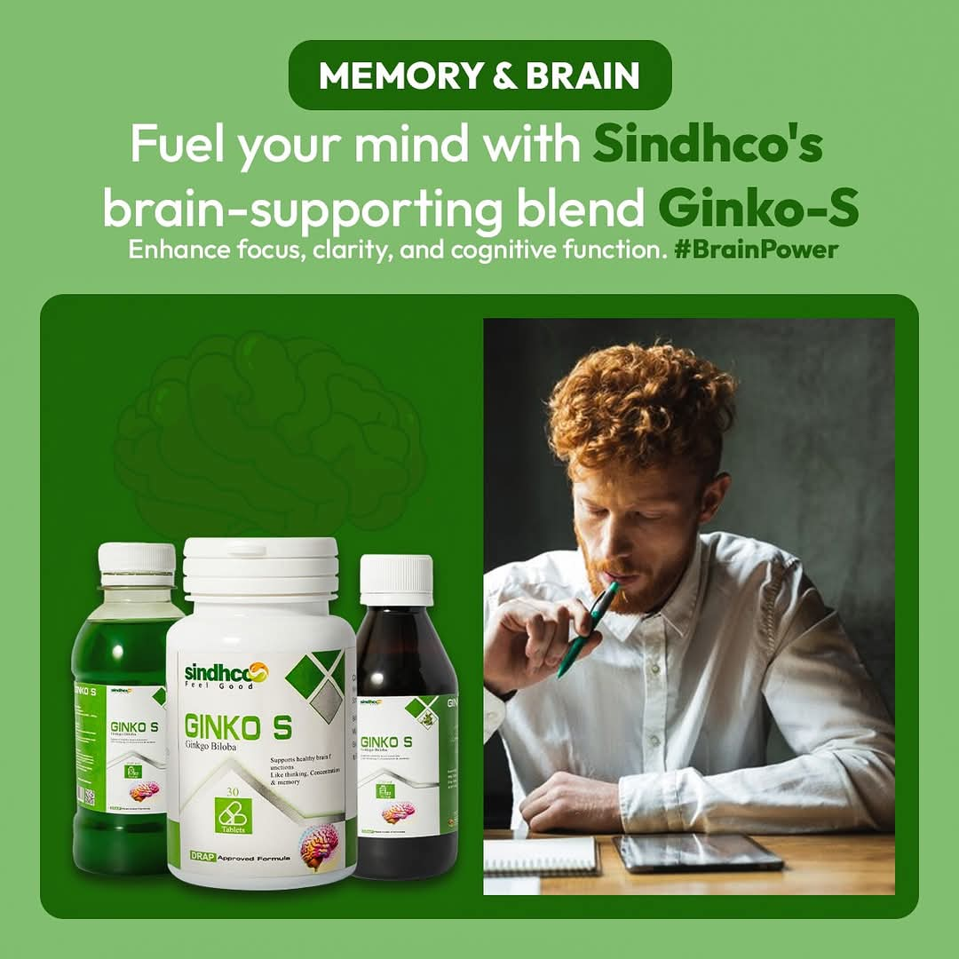 Ginko-S Memory & Brain Support – Enhance Cognitive Function