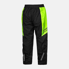 STORM RAIN / BLACK-NEON YELLOW / MOTORCYCLE TEXTILE RAIN PANT