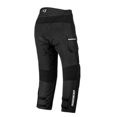 HUNZA / BLACK / TEXTILE MOTORCYCLE CORDURA PANTS